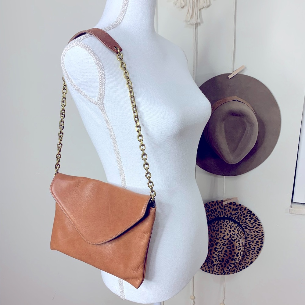 J crew shoulder bag tan color - Picture 1 of 7